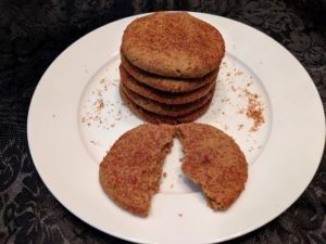Vegan and Gluten-Free Ginger Molasses Cookies