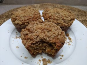 Gluten Free Vegan Peanut Butter Muffins using Metta Flour