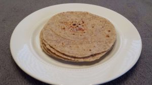 Chapatis or tortillas made with Metta Gluten Free Flour