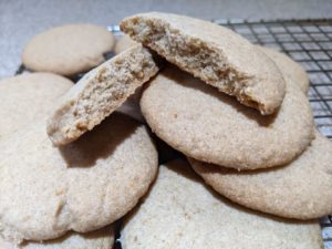 shortbread cookies made with Metta gluten free flour
