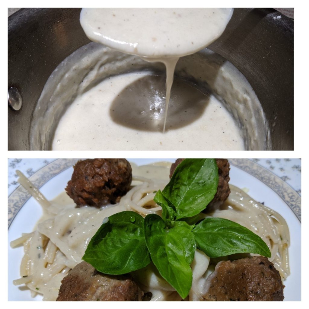 Bechamel Sauce Made with Metta Gluten Free Flour