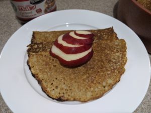 Crepes made with Metta Gluten Free Flour