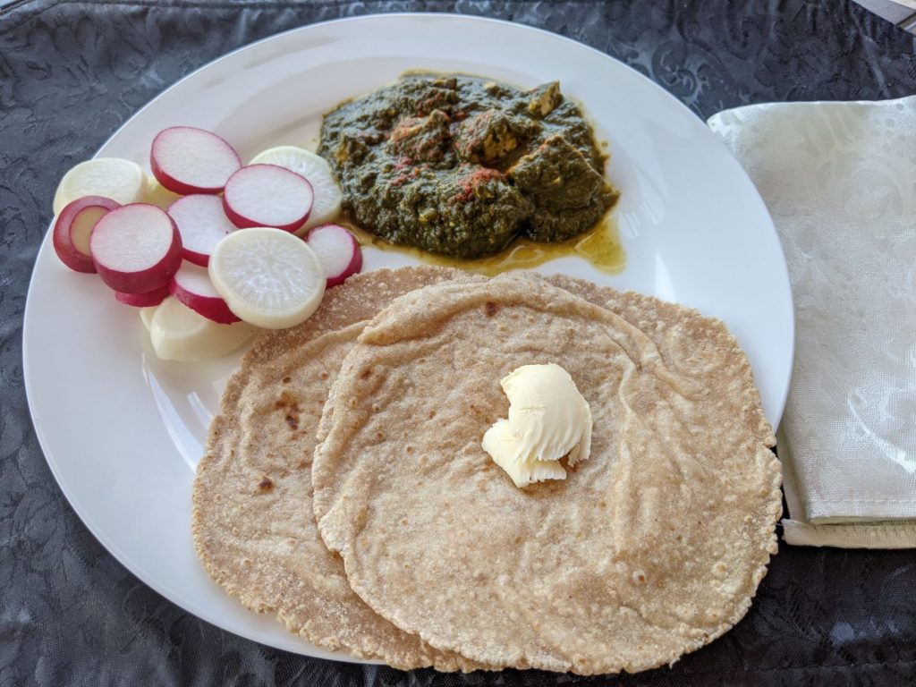 Coconut chapatis or tortillas made with Metta Gluten Free Flour