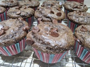 Metta Gluten Free flour Double Chocolate Chip Muffins