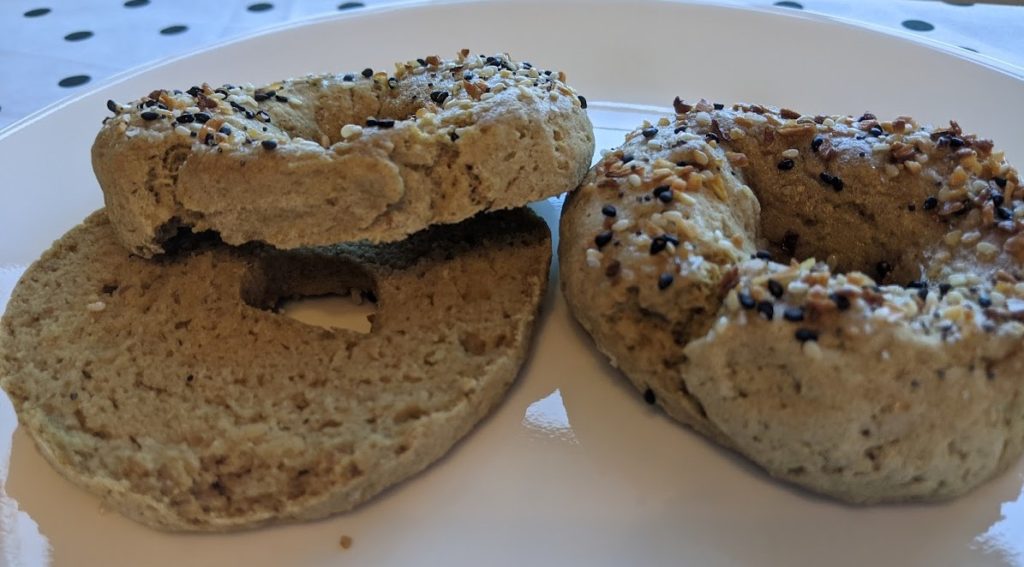 Everything Bagel Made from Metta Gluten Free Flour