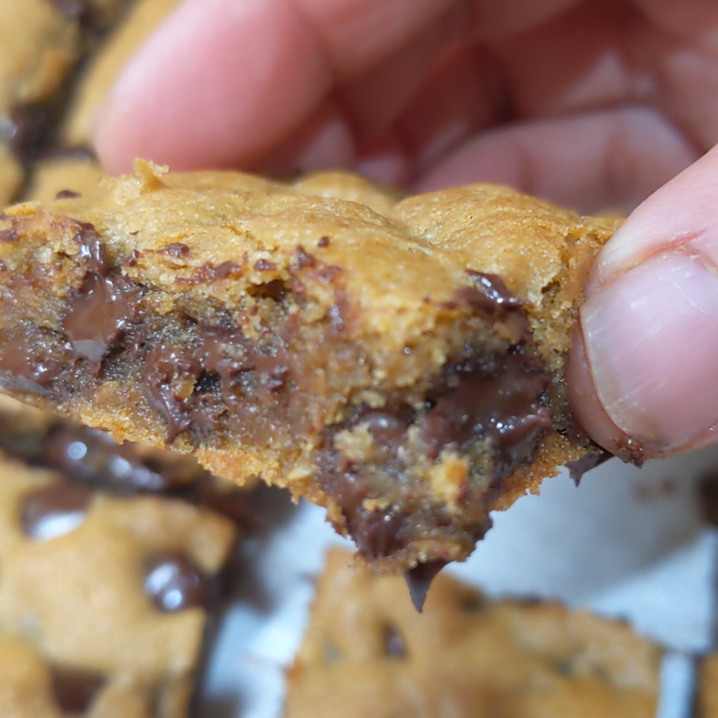 Blondie Brownies Made With Metta Gluten Free Flour